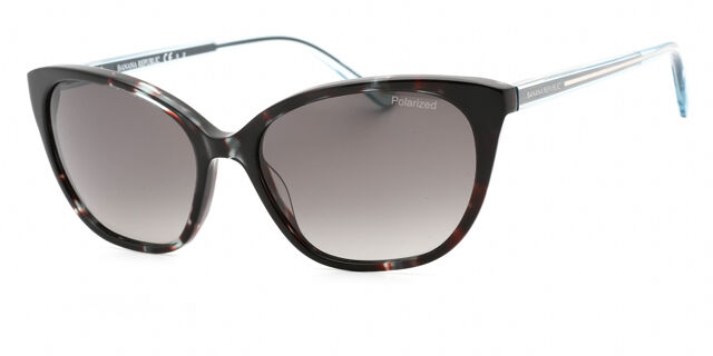 Banana Republic BR 2001/S Polarized 0EO3/WJ Cat Eye Black  display picture 3