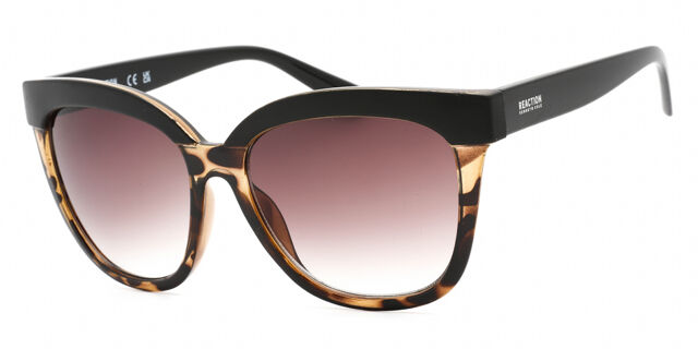 Kenneth Cole KC1320 52F Square Dark Tortoise Top Black  display picture 1