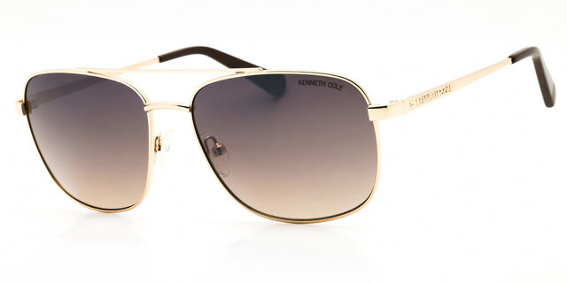 Kenneth Cole KC00035 32F Pilot Gold Sunglasses  display picture 2