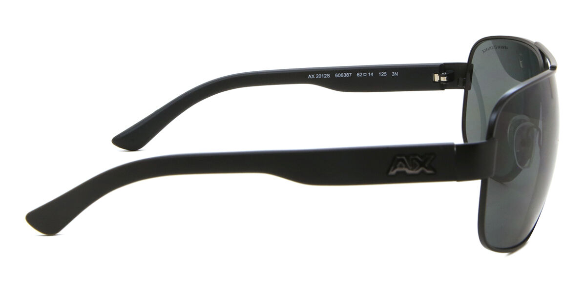 Armani Exchange AX2012S 606387 Sonnenbrille Schwarze SmartbuyGlasses DE