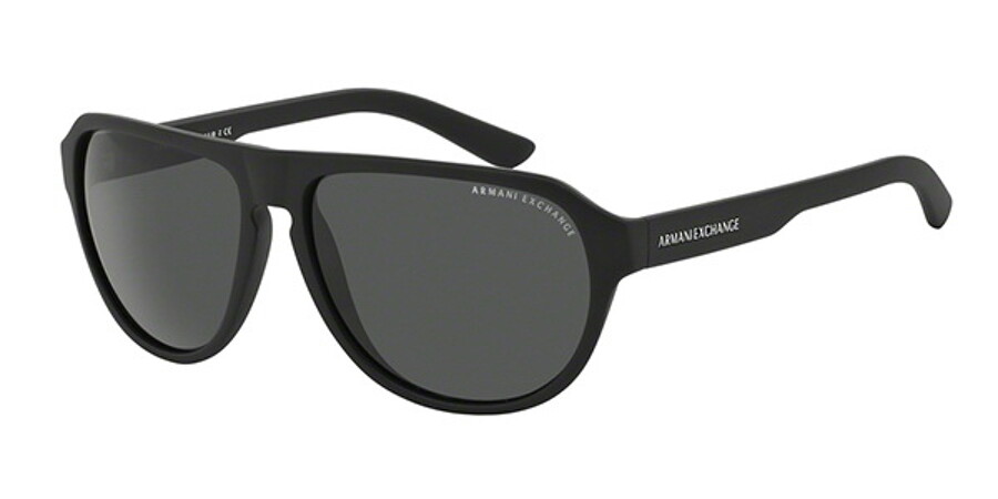 Armani Exchange AX4028SF Asian Fit 807887 Sunglasses in Black |  SmartBuyGlasses USA