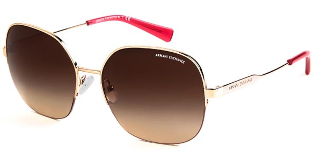 Gafas de Sol Armani Exchange AX2021S 316713 Dorado | SmartBuyGlasses US