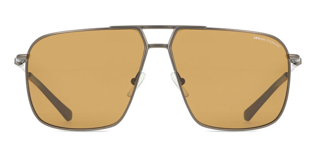 Armani Exchange Sunglasses Matte Gunmetal Polarized Brown ARMANI EXCHANGE AX2037S 600383 Mat Gunmetal Brown Polarized  main image 4