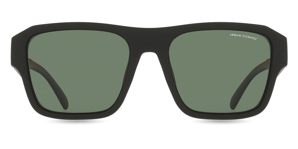 Armani Exchange AX4154SU Polarized 80782J Men's Sunglasses Black Size 56