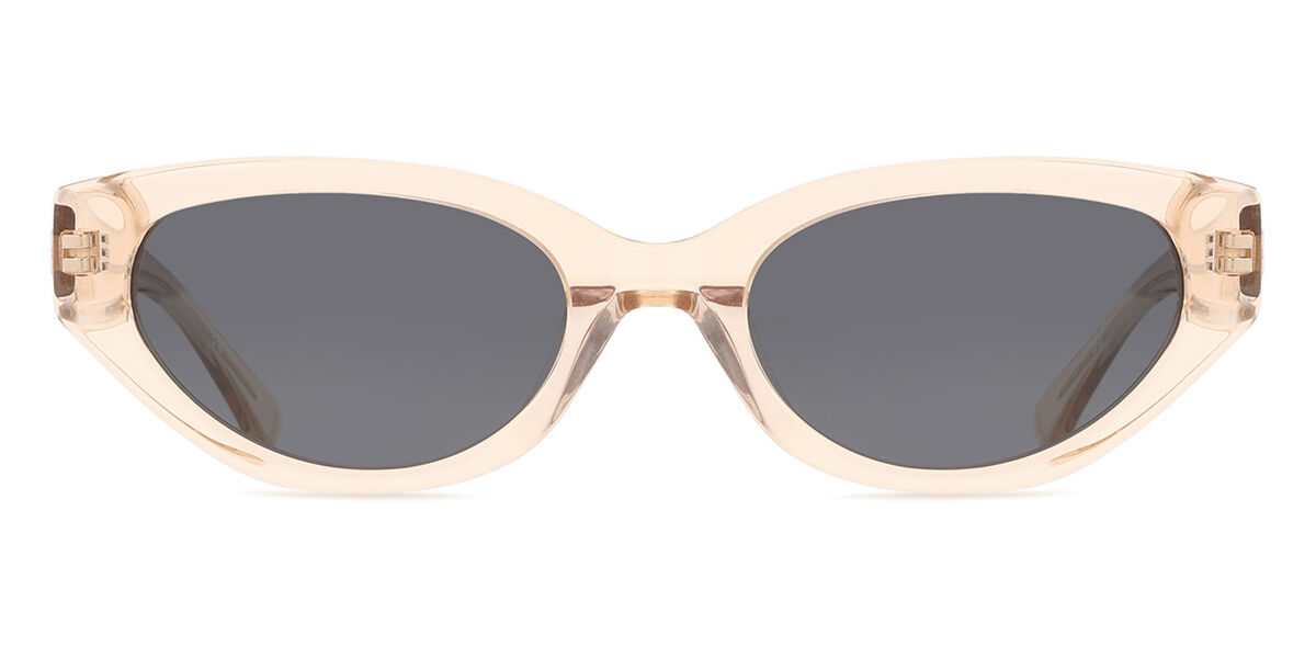 小物 LUTENS seasonal clear sunglasses Eclipsa sunglasses Transparent Beige | SmartBuyGlasses US