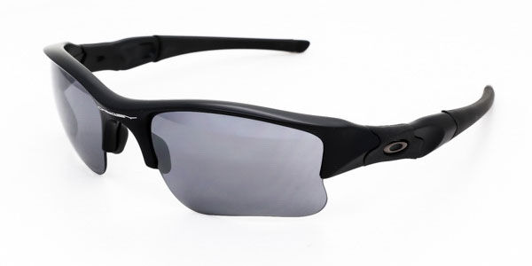 Oakley Flak Jacket XLJ Sunglasses 24-434 Matte Black/Black Iridium