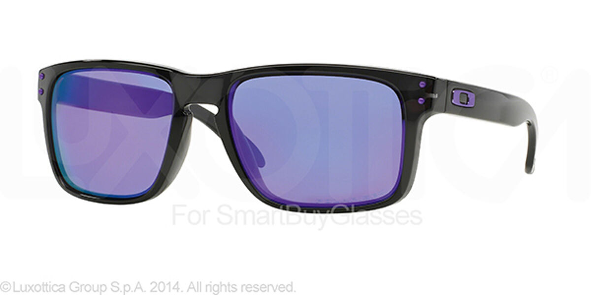 Oakley OO9102 HOLBROOK Polarized 910267 Sunglasses in Black |  SmartBuyGlasses USA