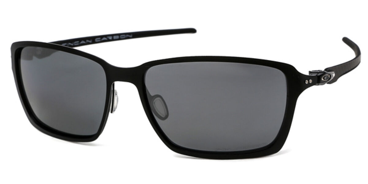 Oakley OO6017 TINCAN CARBON Polarized 601702 Sunglasses Black |  SmartBuyGlasses New Zealand