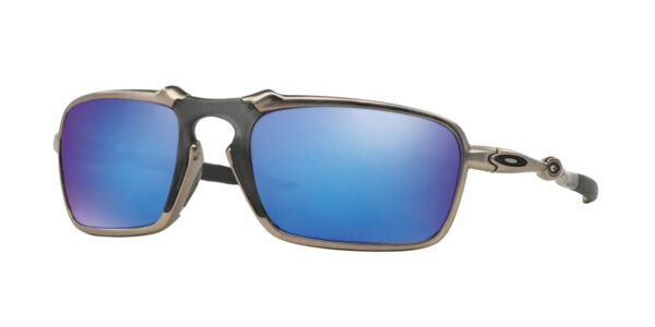 Kvittering hjemmehørende besøgende OO6020 BADMAN Polarized Sunglasses Silver | SmartBuyGlasses USA