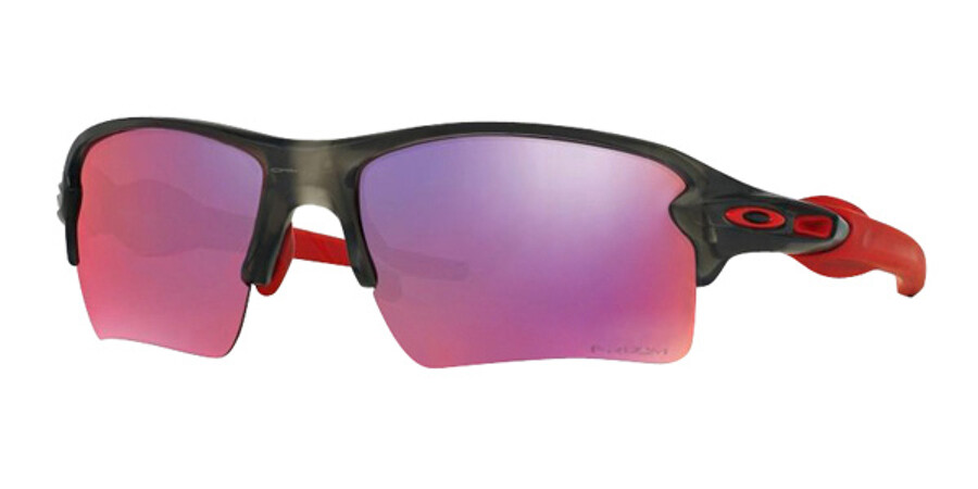 Oakley OO9188 FLAK  XL 918804 Sunglasses in Matte Grey Smoke |  SmartBuyGlasses USA