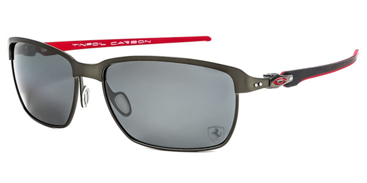 Oakley Oo6018 Tinfoil Carbon Polarized 601806 Sunglasses Grey Visiondirect Australia