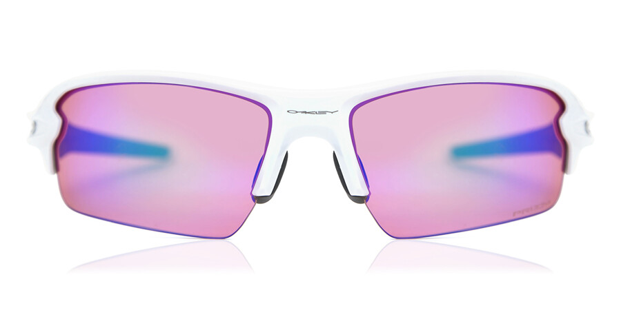 Oakley OO9271 FLAK  Asian Fit 927110 Sunglasses Polished White |  VisionDirect Australia