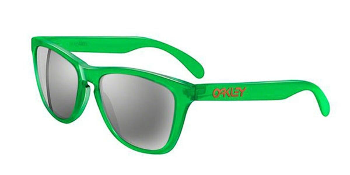 Oakley OO9013 FROGSKINS 24-205 Sunglasses in Green | SmartBuyGlasses USA