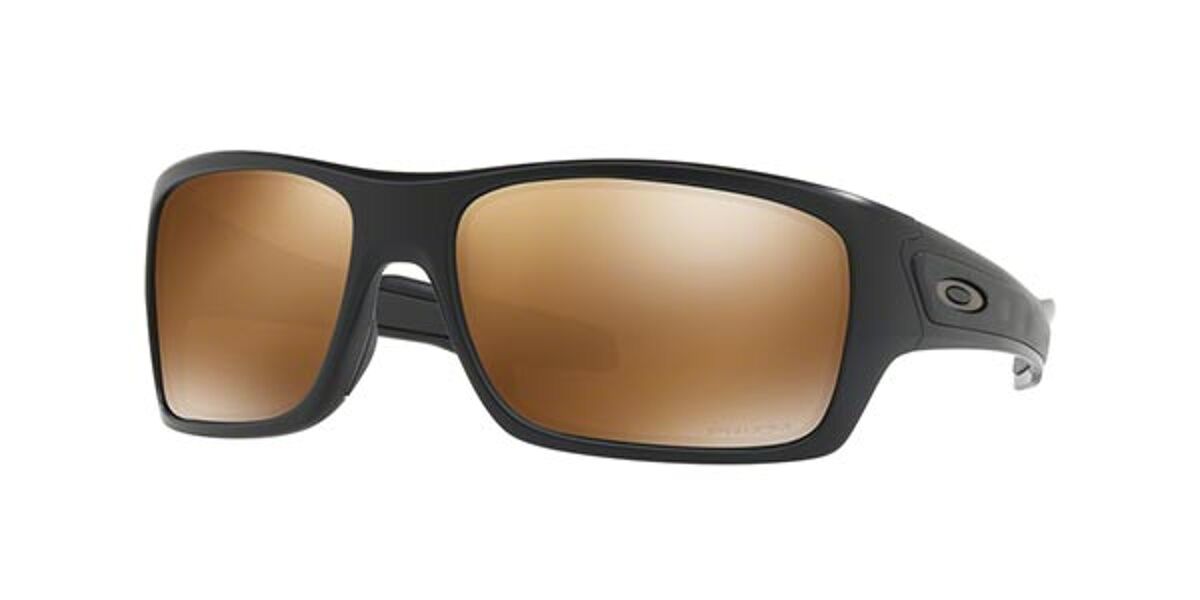 Oakley OO9263 TURBINE Polarized 926340 Sunglasses in Matte Black ...