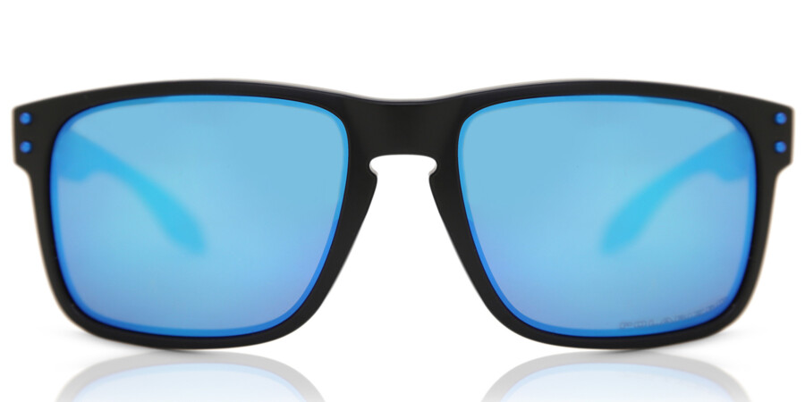 Oakley OO9244 HOLBROOK Asian Fit Polarized 924419 Sunglasses in Matte Black  | SmartBuyGlasses USA
