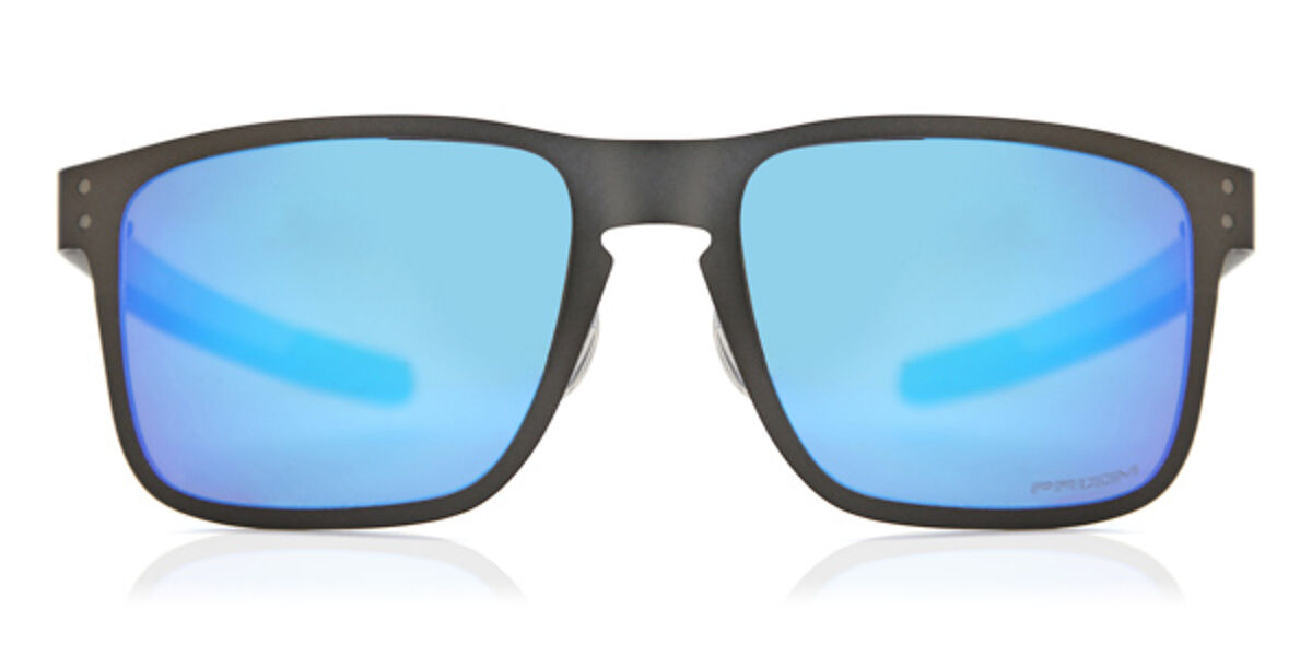 Oakley OO4123 HOLBROOK METAL Polarized 412307 Sunglasses in Matte Gunmetal  Grey | SmartBuyGlasses USA