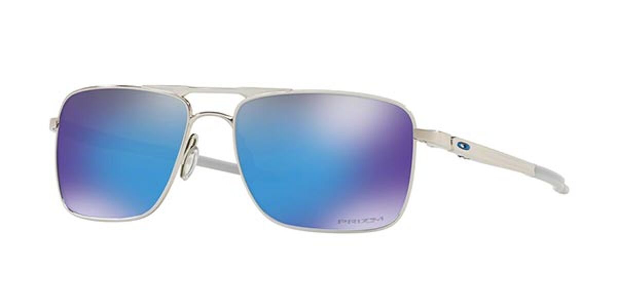 Oakley OO6038 GAUGE 6 603802 Sunglasses Polished Chrome Silver |  SmartBuyGlasses UK