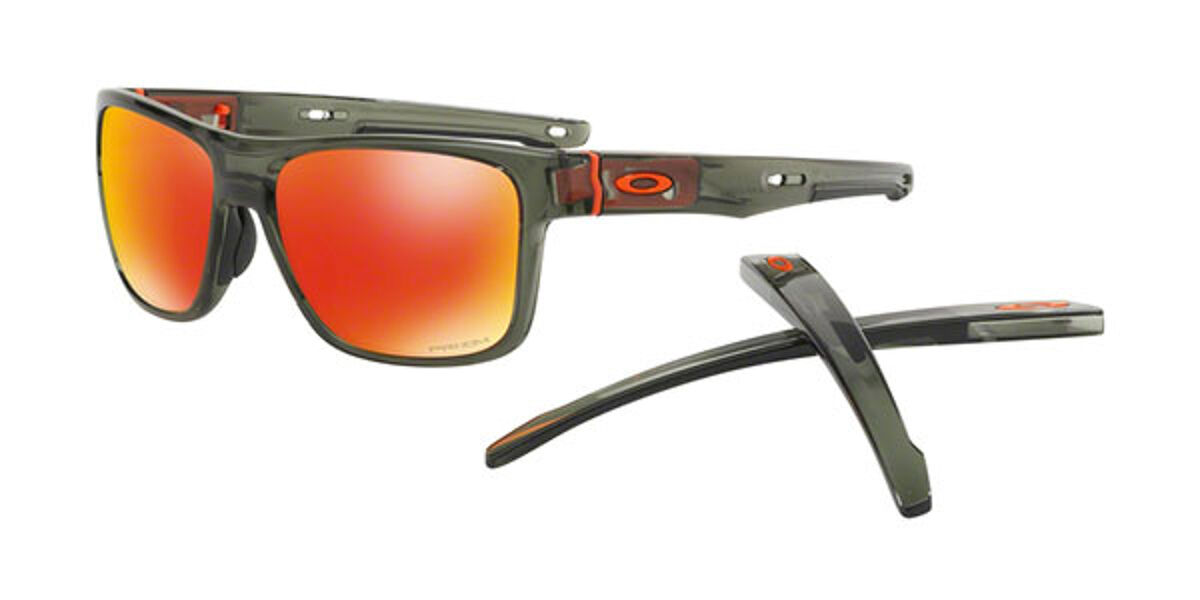 Oakley OO9361 CROSSRANGE 936111 Sunglasses Olive Ink | VisionDirect ...