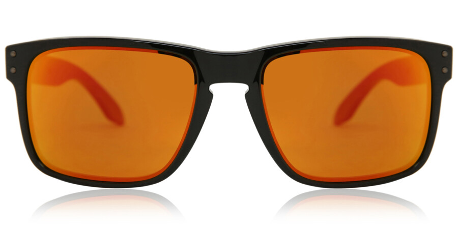 Oakley OO9102 HOLBROOK Polarized 9102F1 Sunglasses Polished Black |  SmartBuyGlasses India