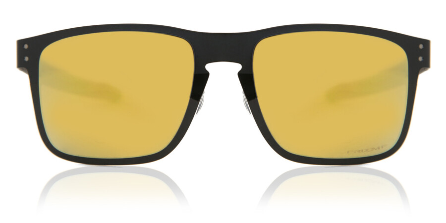 Oakley OO4123 HOLBROOK METAL Polarized 412320 Sunglasses Polished Black |  VisionDirect Australia