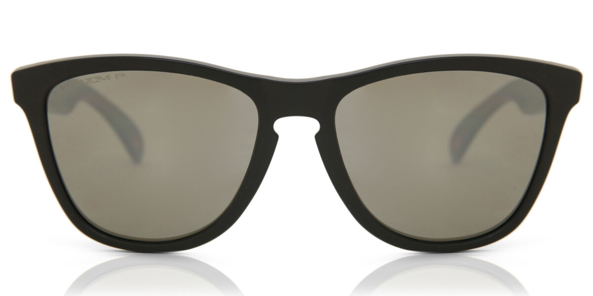 OAKLEY Frogskins Sunglasses Matte Black/Polarized Prizm Black