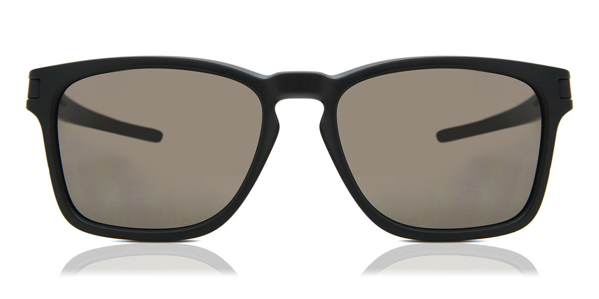 Oakley OO9358 LATCH SQUARED Asian Fit 935813 Sunglasses Matte Black |  VisionDirect Australia