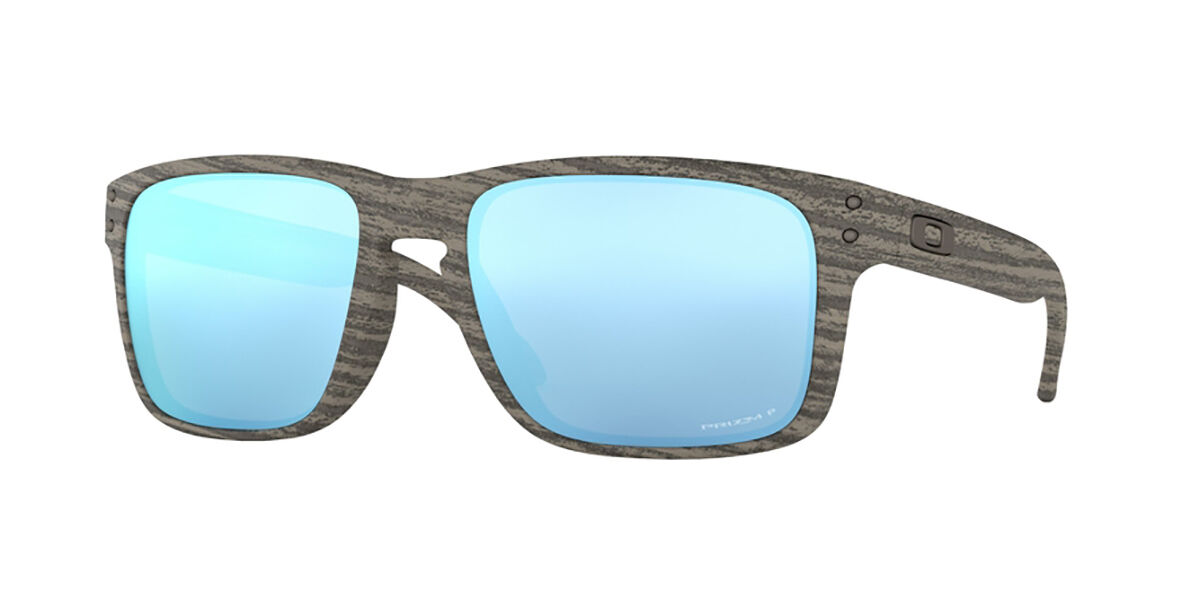 Photos - Sunglasses Oakley OO9102 HOLBROOK Polarized 9102J9 Men's  Grey Size 