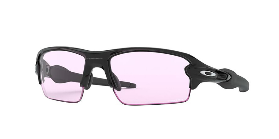 Oakley OO9271 FLAK  Asian Fit 927138 Sunglasses Polished Black |  VisionDirect Australia