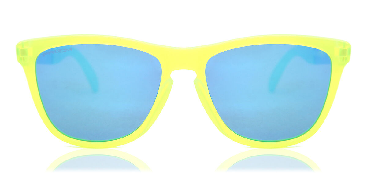 Oakley OO9428 FROGSKINS MIX 942815 Sunglasses Matte Neon Yellow |  SmartBuyGlasses UK