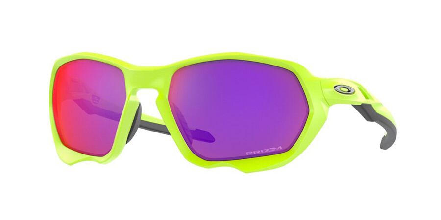 Oakley OO9019 OAKLEY PLAZMA 901904 Sunglasses Matte Neon Green |  SmartBuyGlasses UK