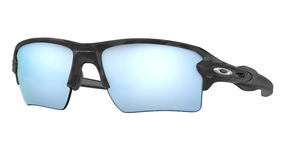 Oakley OO9188 FLAK  XL Polarized 9188G3 Sunglasses Matte Camo Black |  VisionDirect Australia