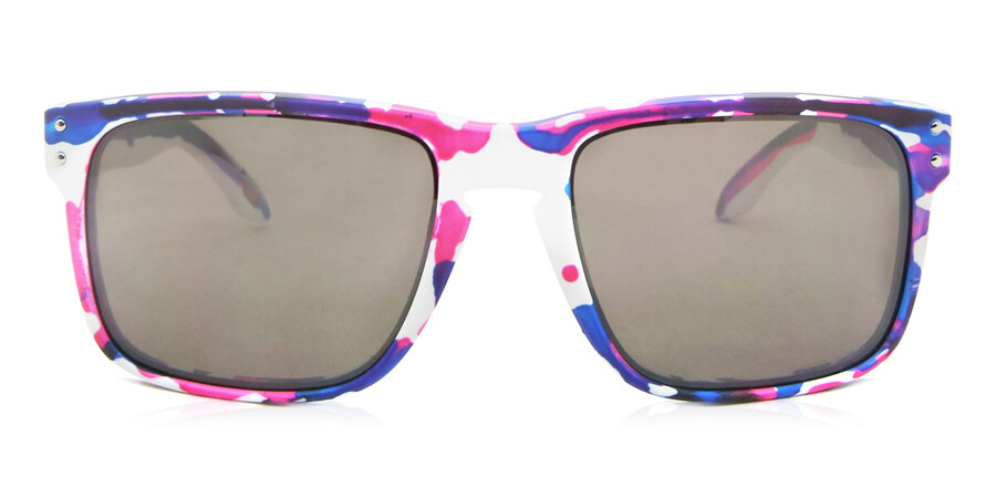Oakley OO9102 HOLBROOK 9102V1 Sunglasses in White Blue Pink |  SmartBuyGlasses USA