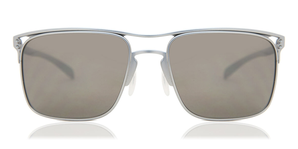 Photos - Sunglasses Oakley OO6048 HOLBROOK TI 604801 Men's  Silver Size 57 