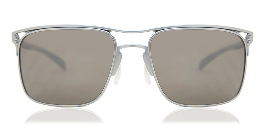 Oakley OO6048 HOLBROOK TI 604801 Sunglasses Satin Chrome Silver |  VisionDirect Australia