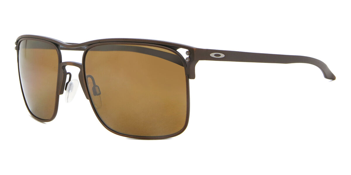 OO6048 HOLBROOK TI Polarized サングラス Satin Toast Brown