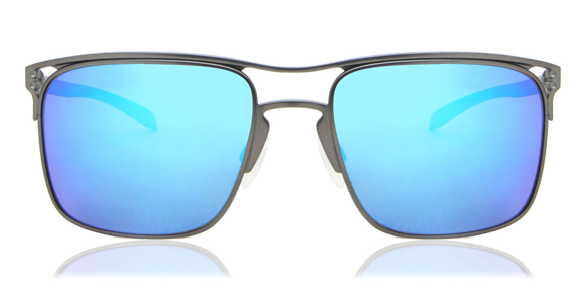 Oakley OO6048 HOLBROOK TI Polarized 604804 Sunglasses Matte Gunmetal |  VisionDirect Australia