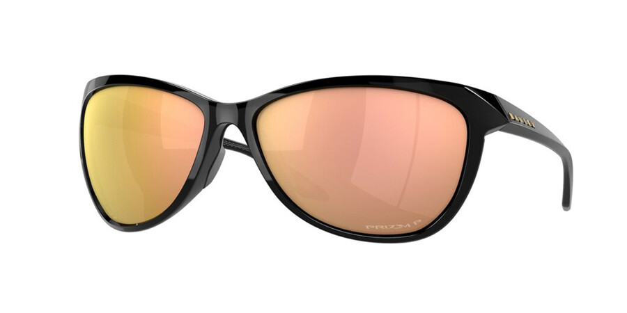 Oakley OO9222 PASQUE Polarized 922201 Sunglasses Polished Black |  SmartBuyGlasses UK