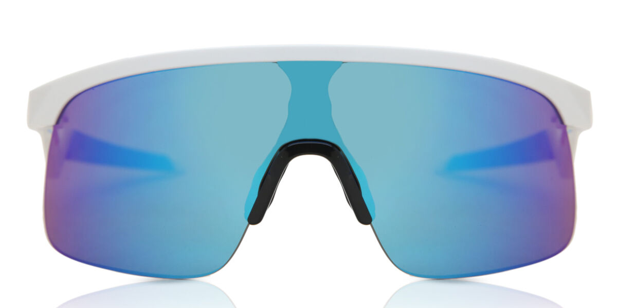 Zdjęcia - Okulary przeciwsłoneczne Oakley OJ9010 RESISTOR  901007 123 Białe Męskie Okulary (Youth Fit)