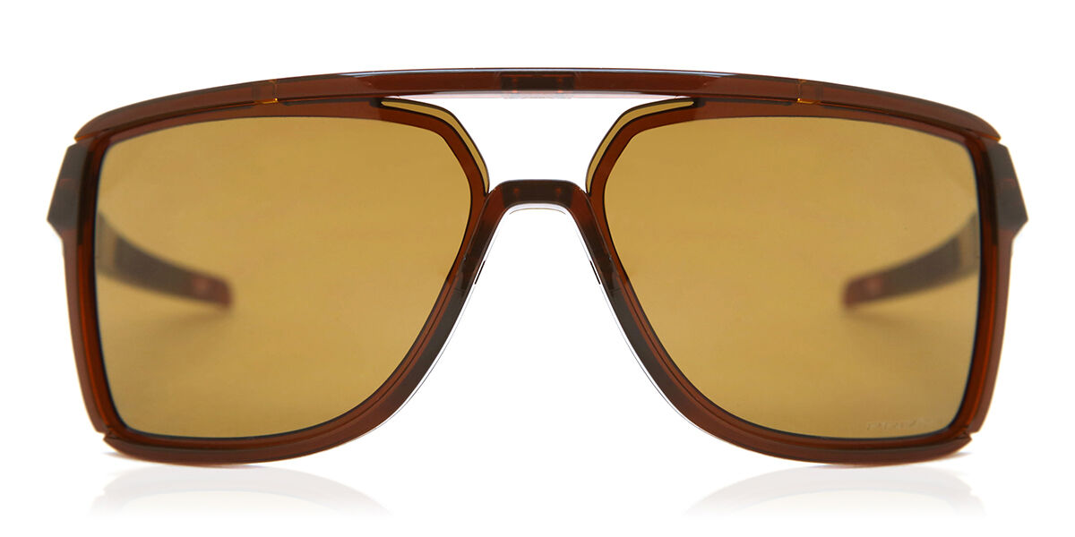 Oakley OO9147 CASTEL 914703 Men's Sunglasses Brown Size 63