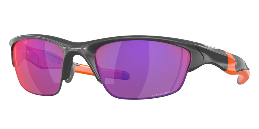 Oakley OO9153 HALF JACKET  Asian Fit 915328 Sunglasses Matte Dark Grey |  VisionDirect Australia