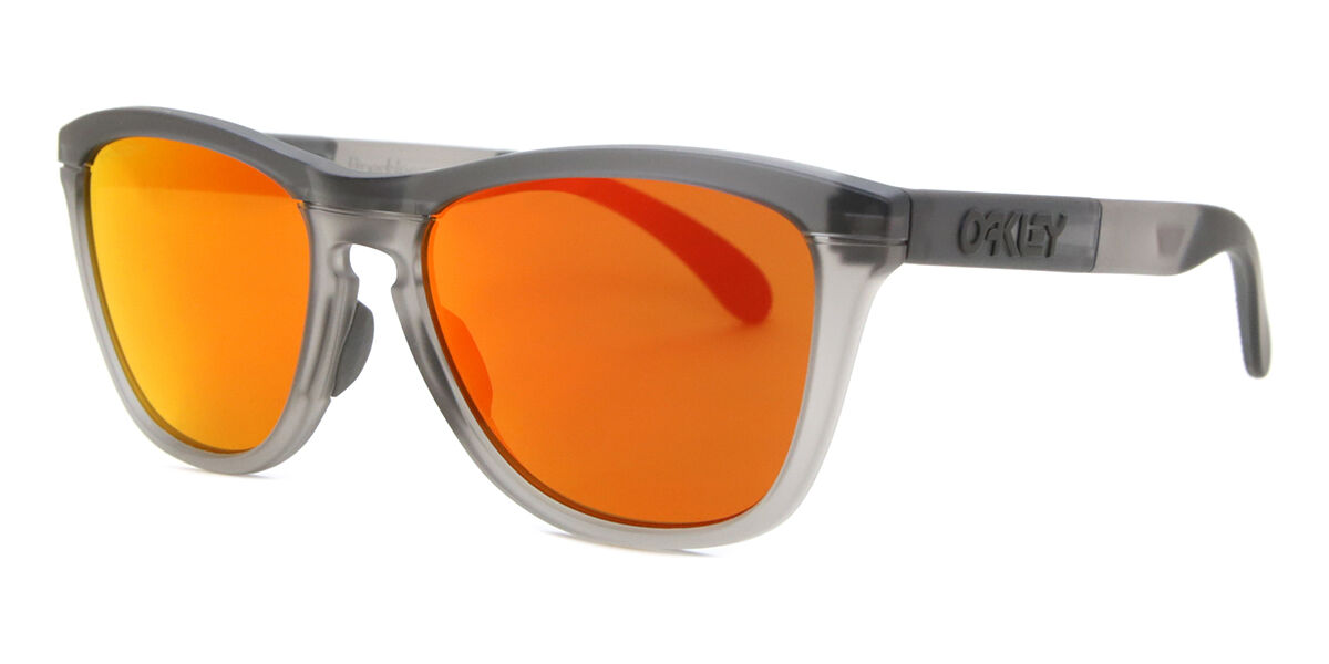 OAKLEY SUNGLASS FROGSKINS  オークリー フロッグスキン  MATTE BLACK CAMO/PRIZM BLACK ブラック OO9245-6554 Oakley Frogskins™ Grey Lenses, Polished Black Frame Sunglasses | Oakley®