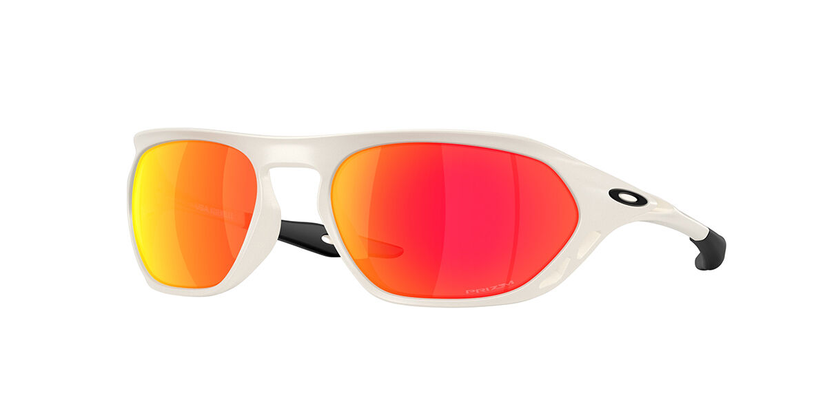 Oakley Oo9537 Cage Jacket 953705 Men's Sunglasses White Size 61 In Matte Mist