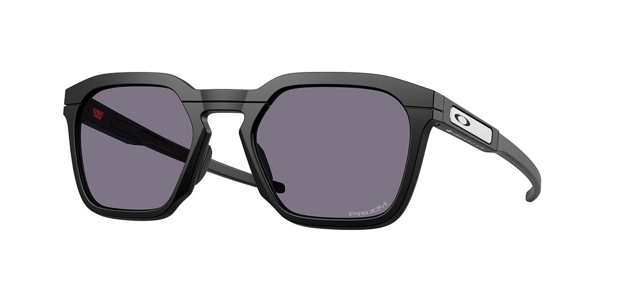 Oakley Oo9555 Hstn Sq 2.0 955501 Men's Sunglasses Black Size 54 In Matte Black