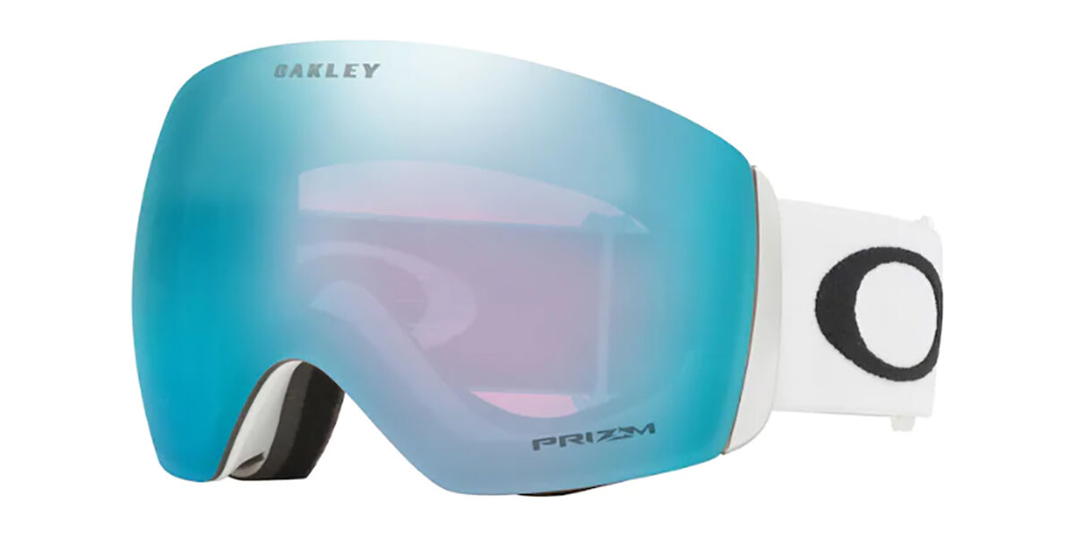 Oakley Goggles OO7050 FLIGHT DECK L Asian Fit 705091 Sunglasses Matte White  | SmartBuyGlasses UK