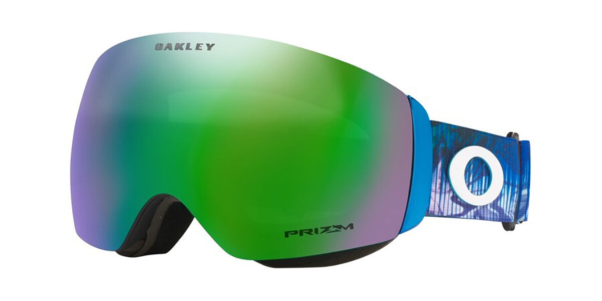 Oakley Goggles OO7064 FLIGHT DECK M Asian Fit 7064C0 Sunglasses Turquoise  Blue | VisionDirect Australia