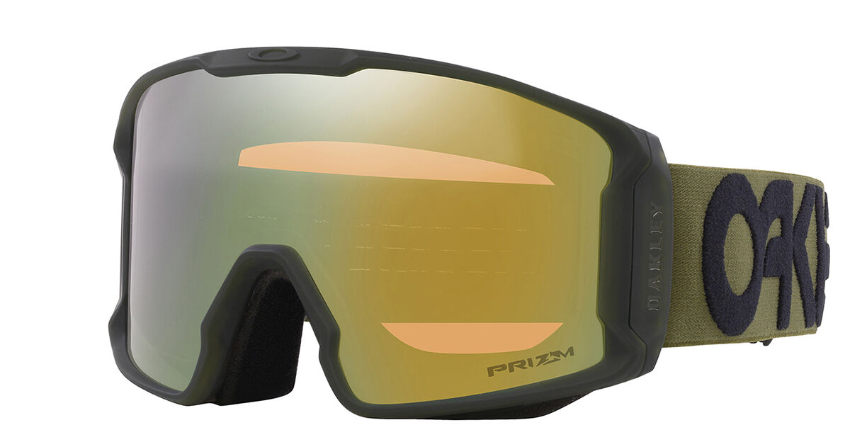 Oakley Skibrillens OO7070 LINE MINER L 7070F0 Braune Herren Sonnenbrillen