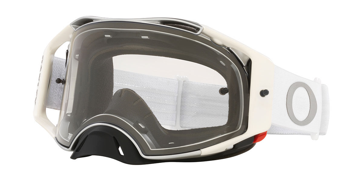 Oakley Fj&auml;rils OO7046 AIRBRAKE MX 7046C4 Standard Vita Solglas&ouml;gon M&auml;n