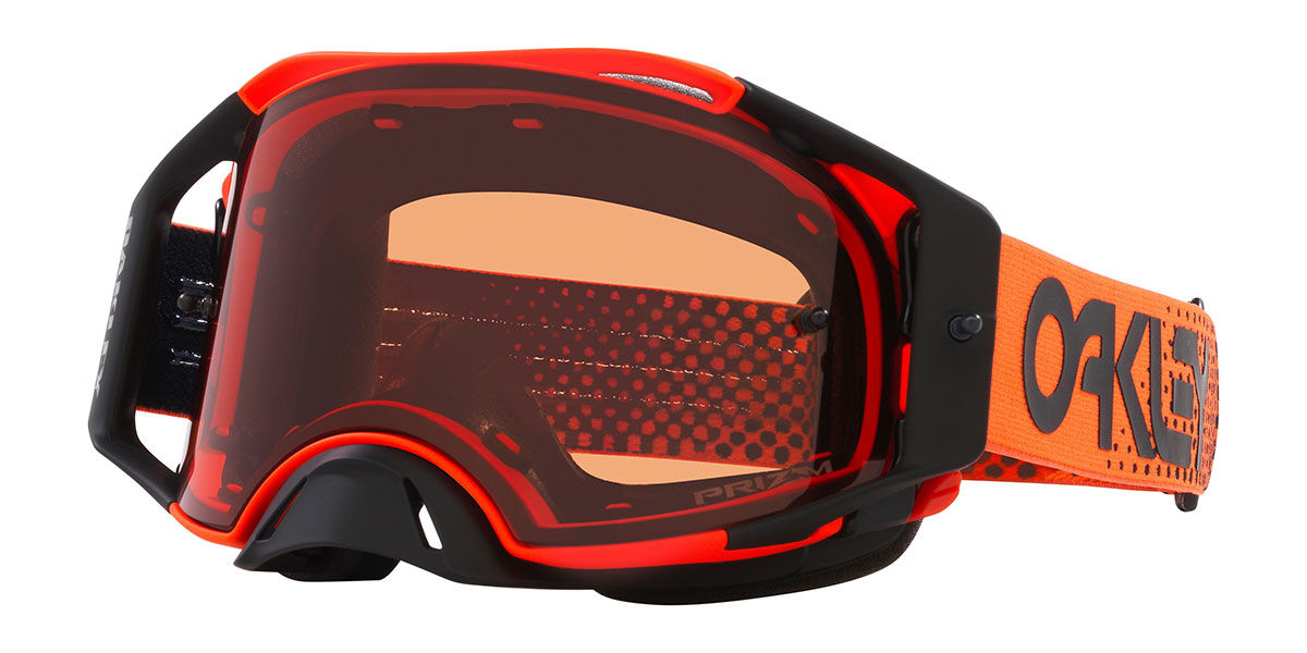 Oakley Fj&auml;rils OO7046 AIRBRAKE MX 7046D5 Standard Orange Solglas&ouml;gon M&auml;n