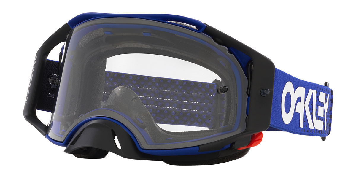 Oakley Fj&auml;rils OO7046 AIRBRAKE MX 7046D8 Standard Bl&aring;a Solglas&ouml;gon M&auml;n