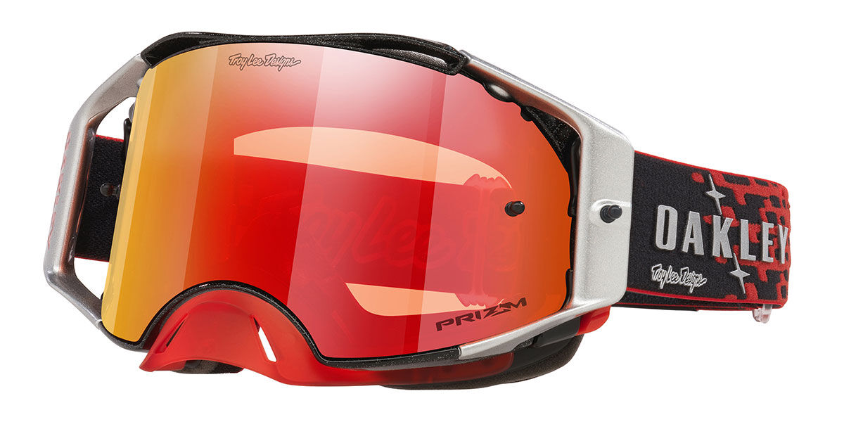Oakley Fj&auml;rils OO7046 AIRBRAKE MX 7046H6 Standard Svarta Solglas&ouml;gon M&auml;n